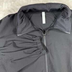 Athleta Jacket Women's S Black Stay Fly Windbreaker
